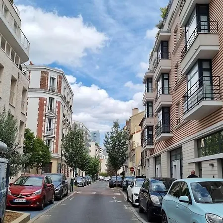Perfect Spacious Apt Terrace & Parking 20' Paris شقة